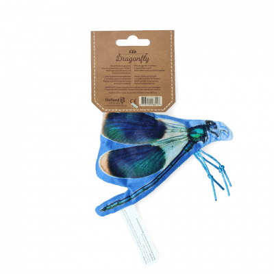 Zoom bild av Wild Life Cat Dragonfly Trollslända kattleksak