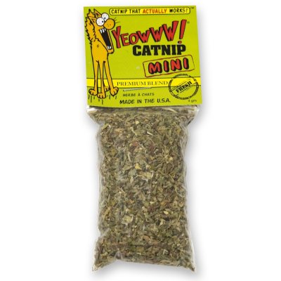 Zoom bild av Yeowww Catnip Mini kattmynta 4g äkta ekologisk catnip bästa kvalitet refill fyll på kattleksaker kattmyntabad odlad i usa